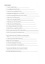 English Worksheet: Test