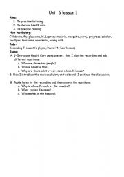 English Worksheet: lessons 