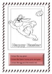 English worksheet: easter