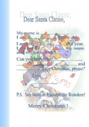 A letter to Santa