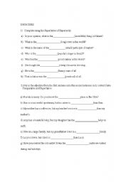 English worksheet: COMPARATIVES AND SUPERLATIVES