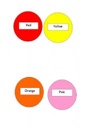 English Worksheet: COLOURS