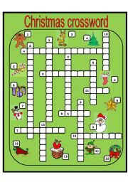 Christmas crossword