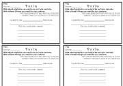 English Worksheet: Purim card