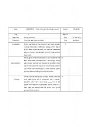 English Worksheet: 5th & 6th grade lesson plan