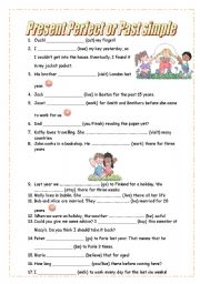 present perfect and past simple