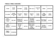 English Worksheet: Phrasal verbs Dominoes