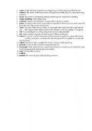 English worksheet: English