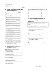 English worksheet: 9th grade quiz