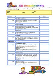 ESL composition/Writing Profile