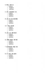 English Worksheet: future simple