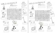 English Worksheet: Wild Animals