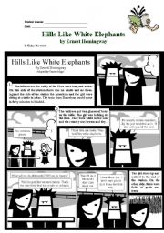 ADAPTATION of Ernest Hemingway´s story FIRST PART **COMIC **STORY*