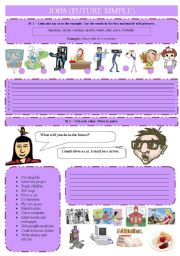 English Worksheet: JOBS