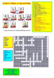 FAMILY MEMBERS & CROSSWORD