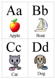 ABC flash cards Part 1