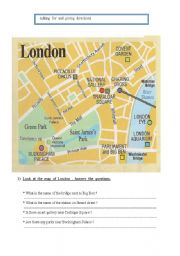 English Worksheet: London town
