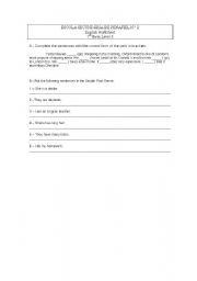 English worksheet: Past Simple