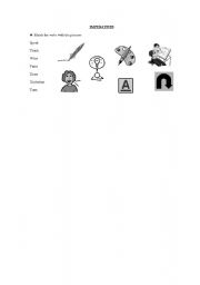English Worksheet: Imperatives