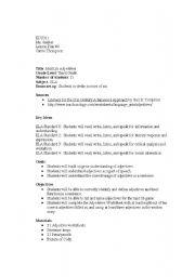 English Worksheet: Mad Lib Adjectives