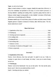 English Worksheet: picturesque cities