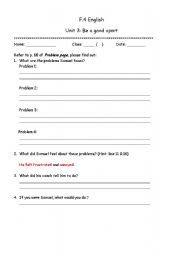 English Worksheet: Giving advice