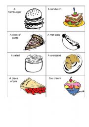 English Worksheet: Shopping Role play cafe and market cards