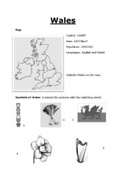 English Worksheet: Wales