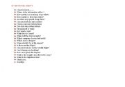 English Worksheet: travel