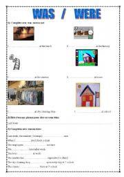 English worksheet: speaking about work experience