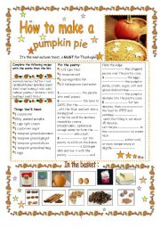 How to make a pumpkin pie : a real autumn treat