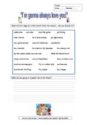 English worksheet: MISS PIGGY- 