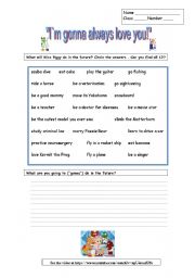 English Worksheet: MISS PIGGY- 