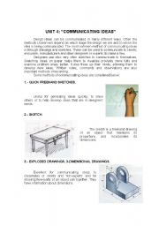 English worksheet: COMMUNICATING IDEAS