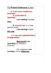 English worksheet: present simple