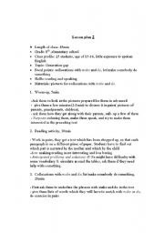 English Worksheet: Generation Gap