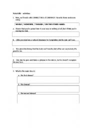 English worksheet: Waterfalls - song by TLC