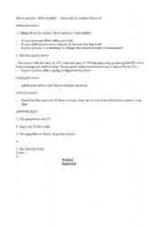 English worksheet: Movie activity FAT ALBERT