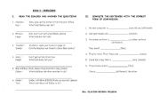 English worksheet: indirect speech