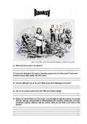 English Worksheet: Banksy