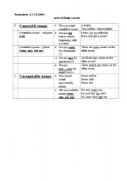 English worksheet: Aansome