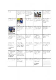 English Worksheet: Board Game on 