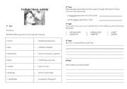 English Worksheet: Twilight movie activity