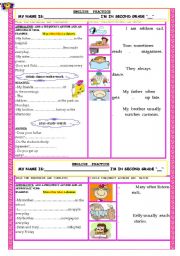 English Worksheet: FREQUENCY ADVERBS