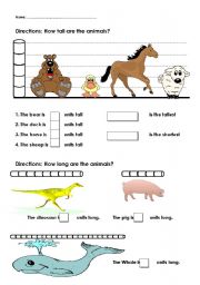 English Worksheet: Counting in units