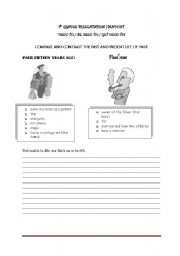 English Worksheet: handout