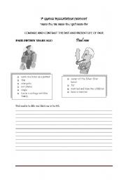 English worksheet: handout