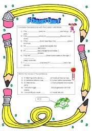 English Worksheet: If Clauses -Type 2