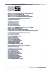 English Worksheet: Second conditional