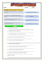 Modal Verbs - Rules